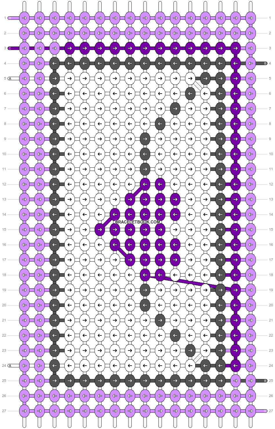 Alpha pattern #63555 variation #136614 pattern