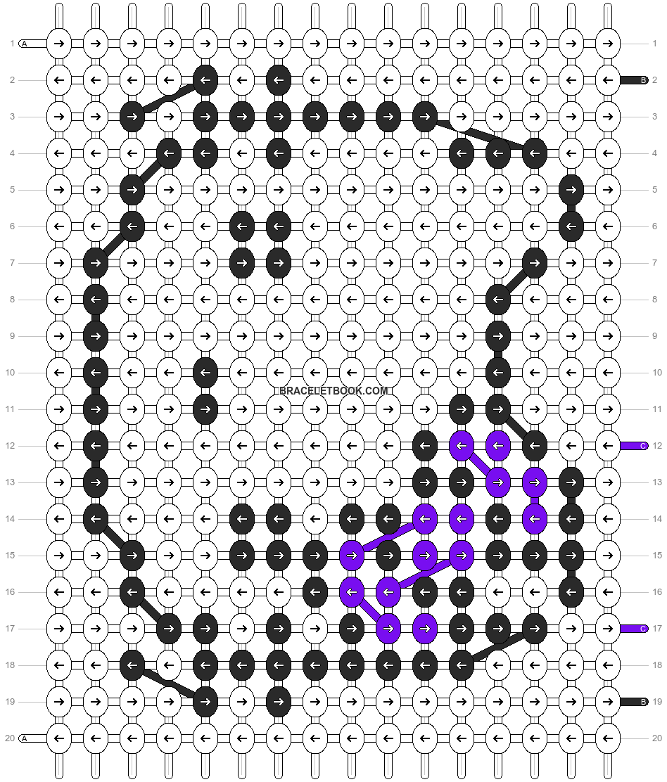 Alpha pattern #192 variation #136722 pattern