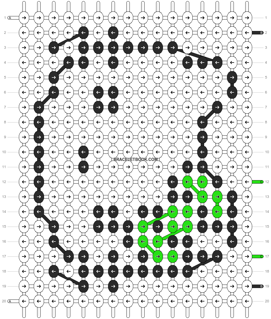 Alpha pattern #192 variation #136856 pattern
