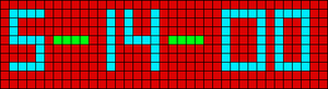 Alpha pattern #1946 variation #136972