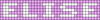 Alpha pattern #5881 variation #137581