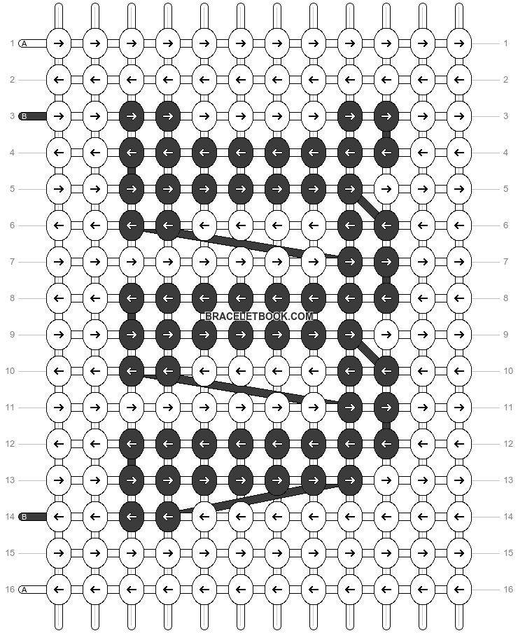 Alpha pattern #286 variation #137925 pattern