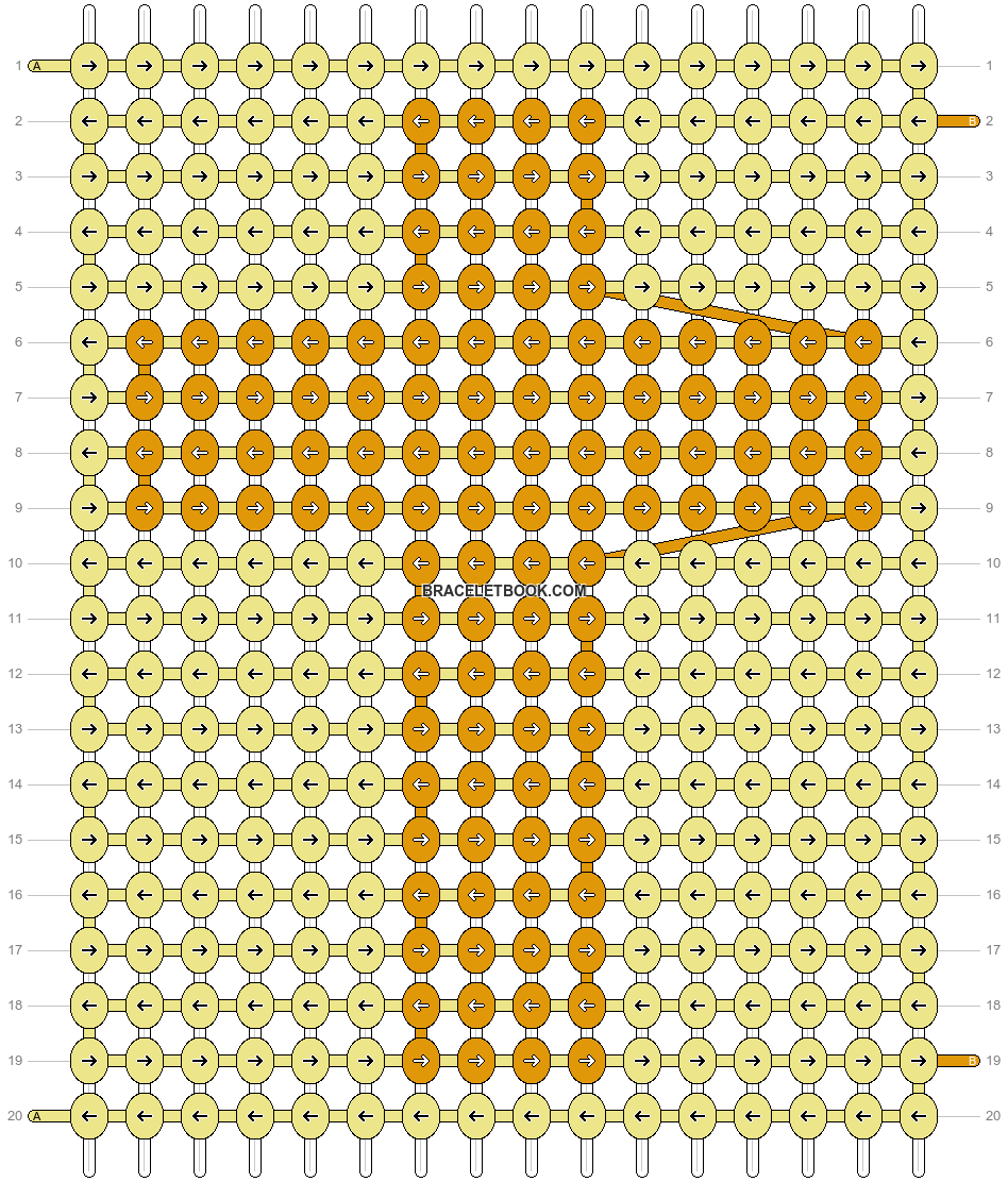 Alpha pattern #9874 variation #138466 pattern