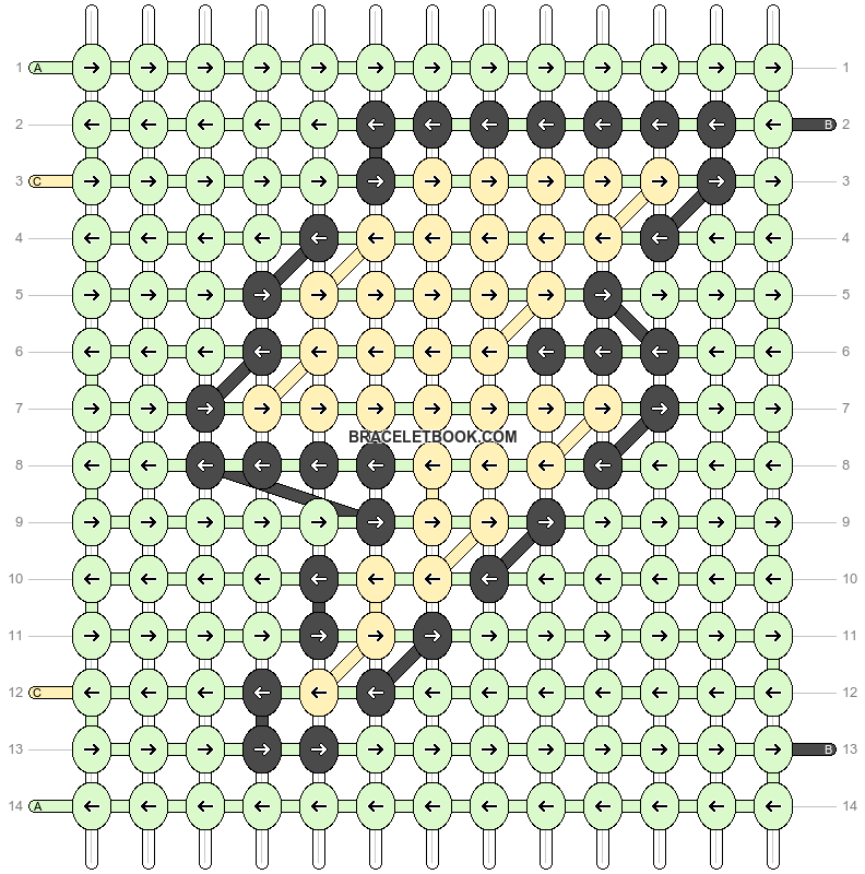 Alpha pattern #67013 variation #138613 pattern