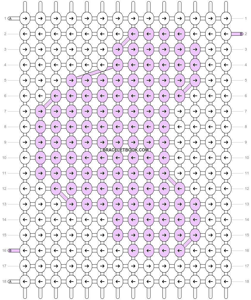 Alpha pattern #3656 variation #139202 pattern