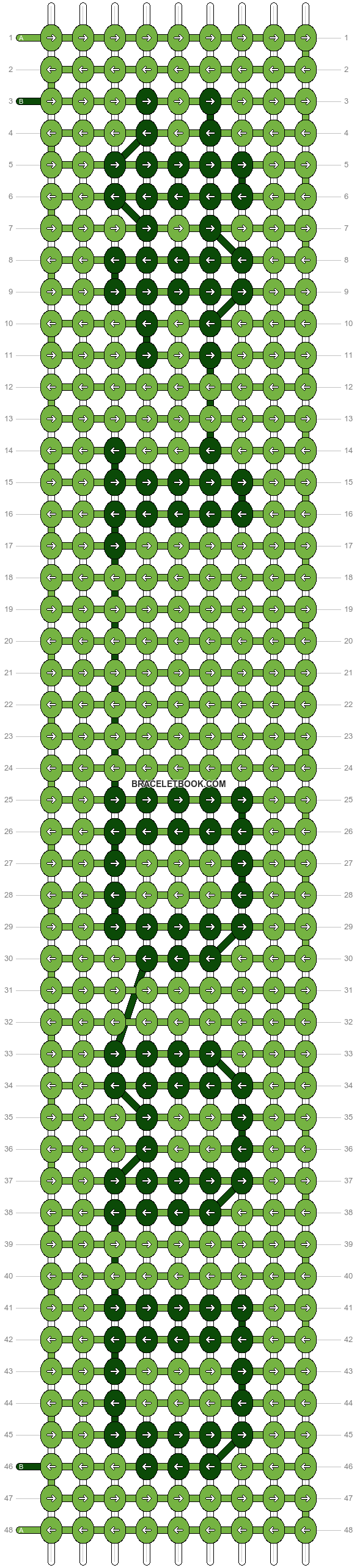 Alpha pattern #6053 variation #140673 pattern