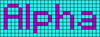 Alpha pattern #696 variation #141090