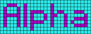 Alpha pattern #696 variation #141090