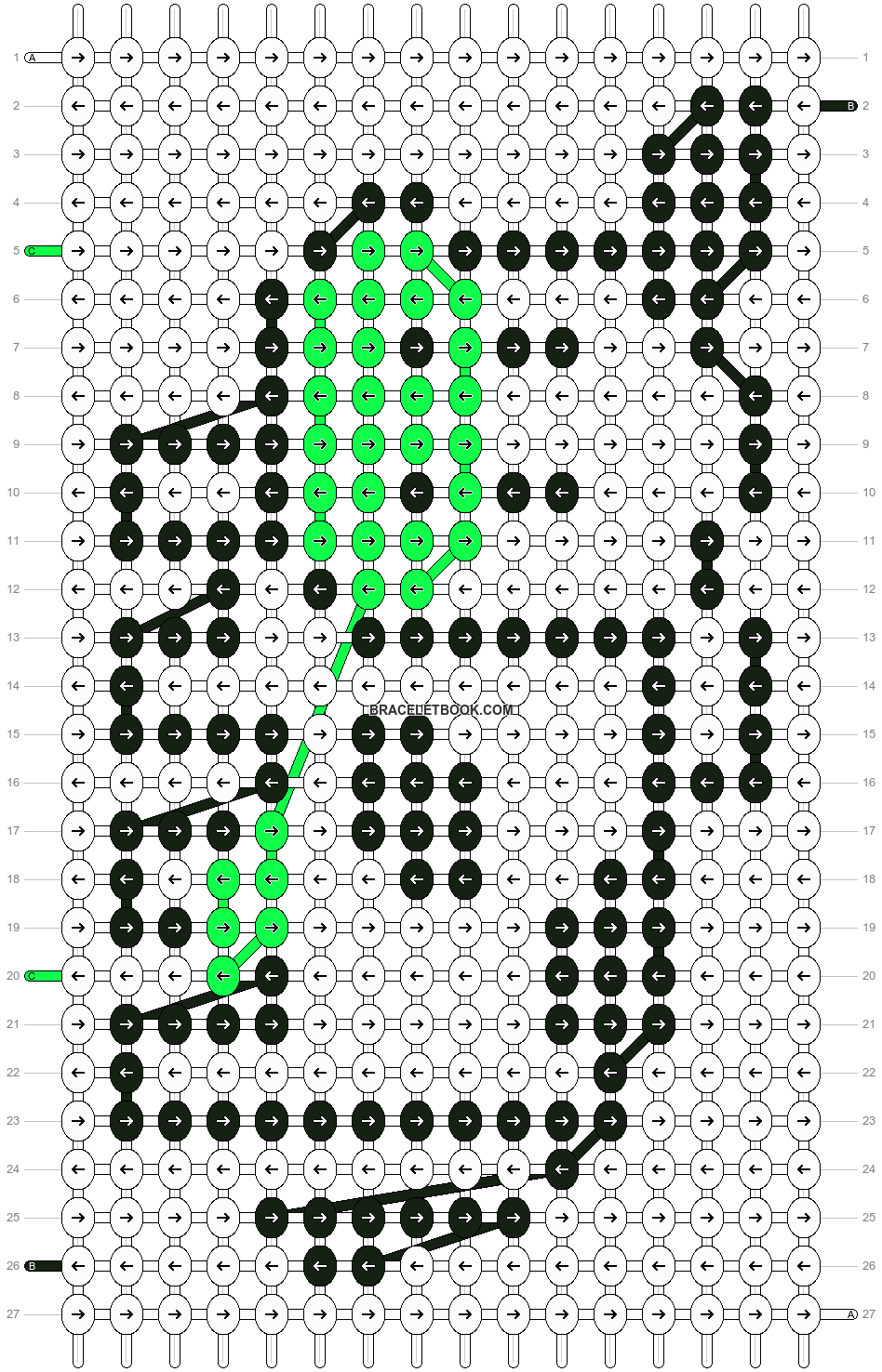 Alpha pattern #29513 variation #142252 pattern