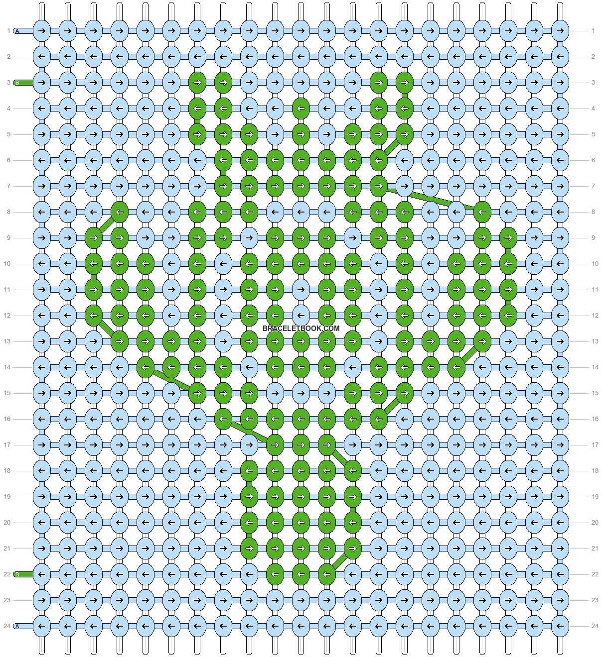 Alpha pattern #18300 variation #142899 pattern