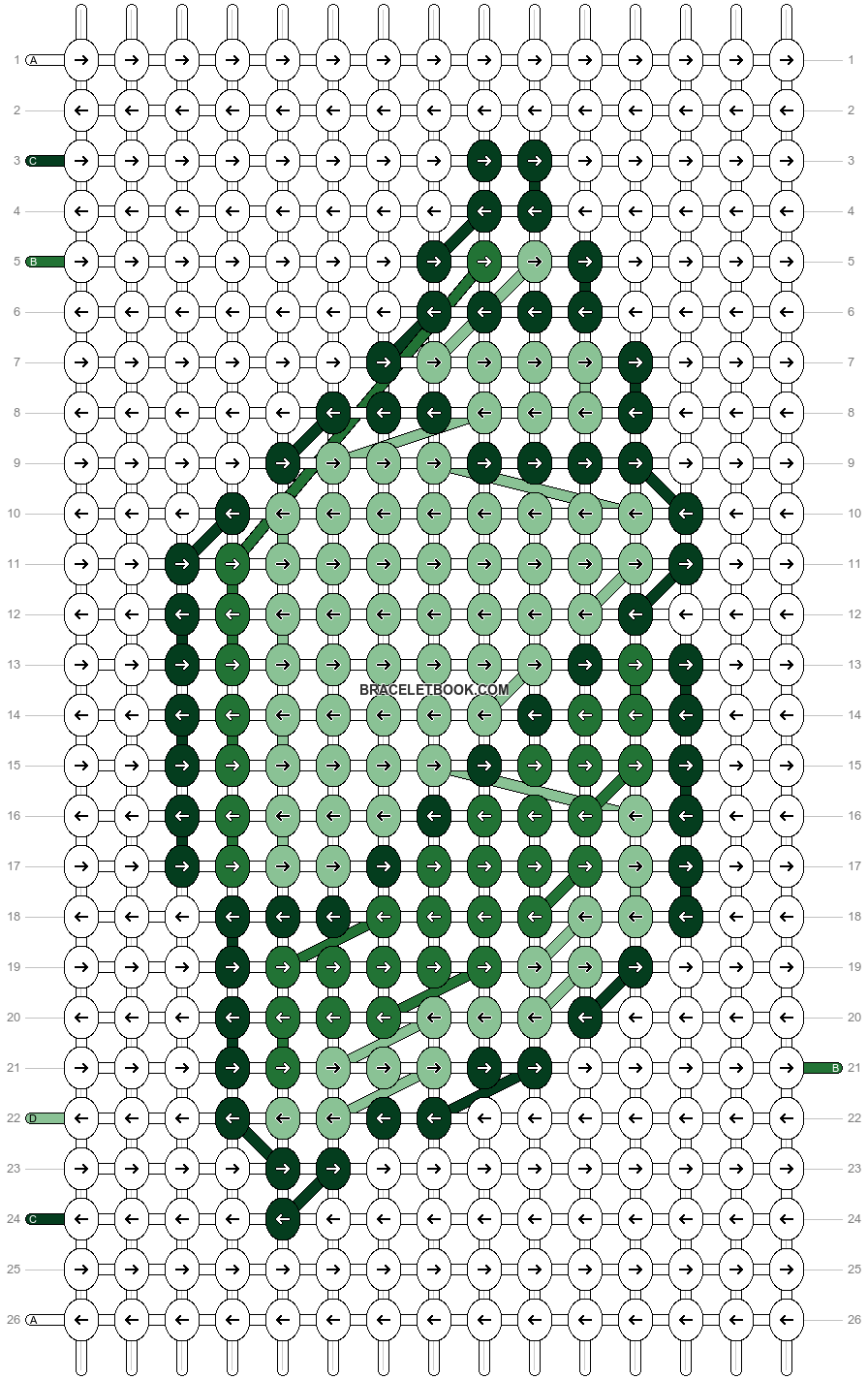 Alpha pattern #45322 variation #143797 pattern