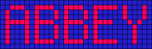 Alpha pattern #3527 variation #145746