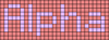 Alpha pattern #696 variation #146649