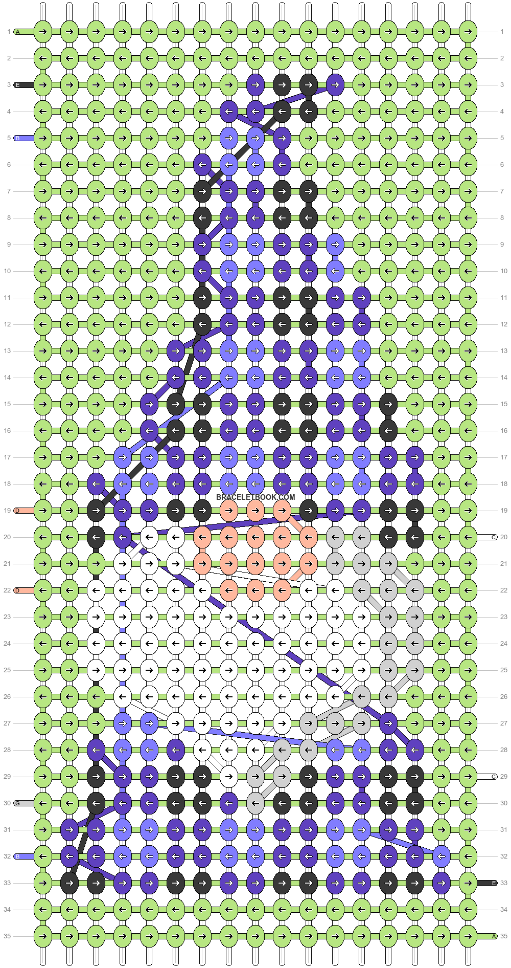 Alpha pattern #63781 variation #147310 pattern