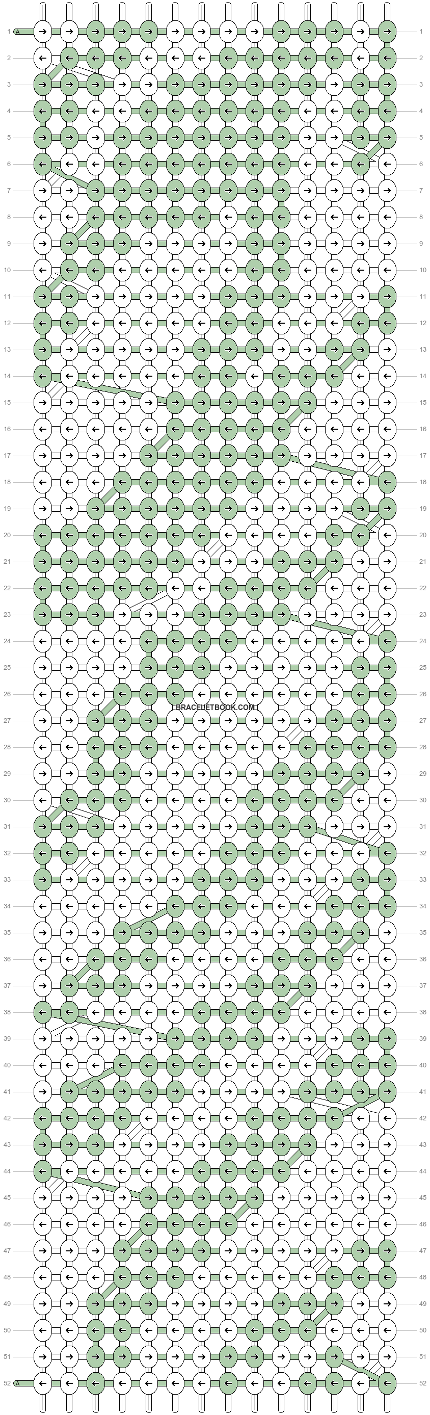 Alpha pattern #3645 variation #147604 pattern