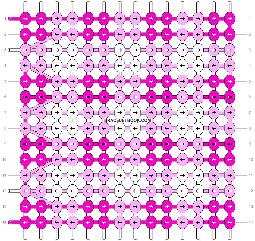 Alpha pattern #11574 variation #147716 pattern
