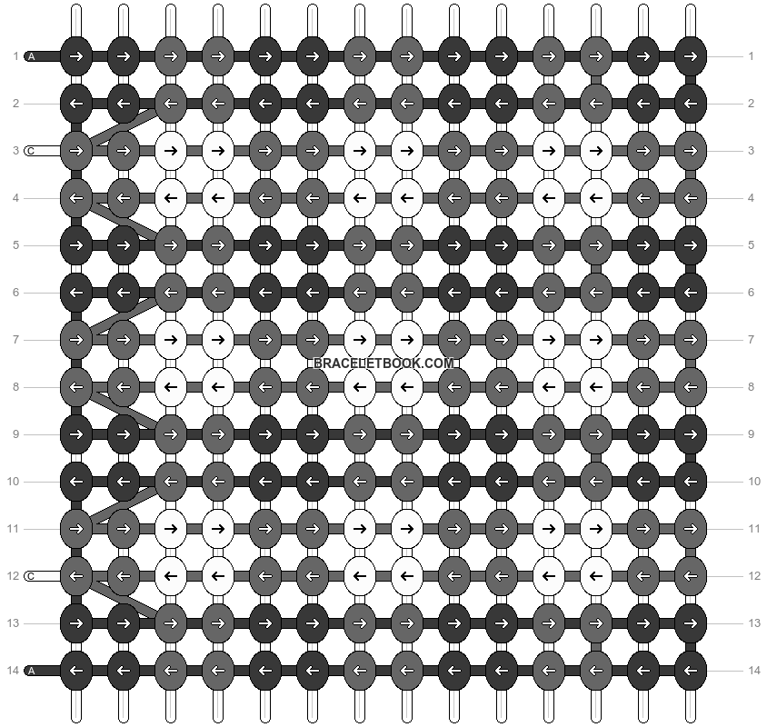 Alpha pattern #11574 variation #148509 pattern