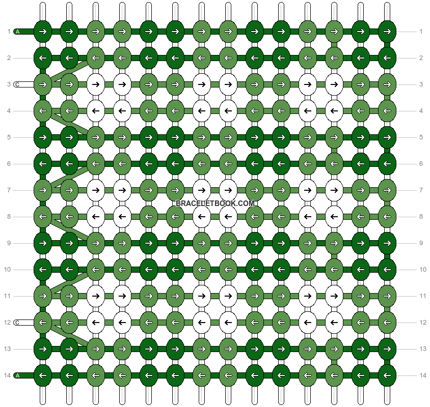 Alpha pattern #11574 variation #148586 pattern