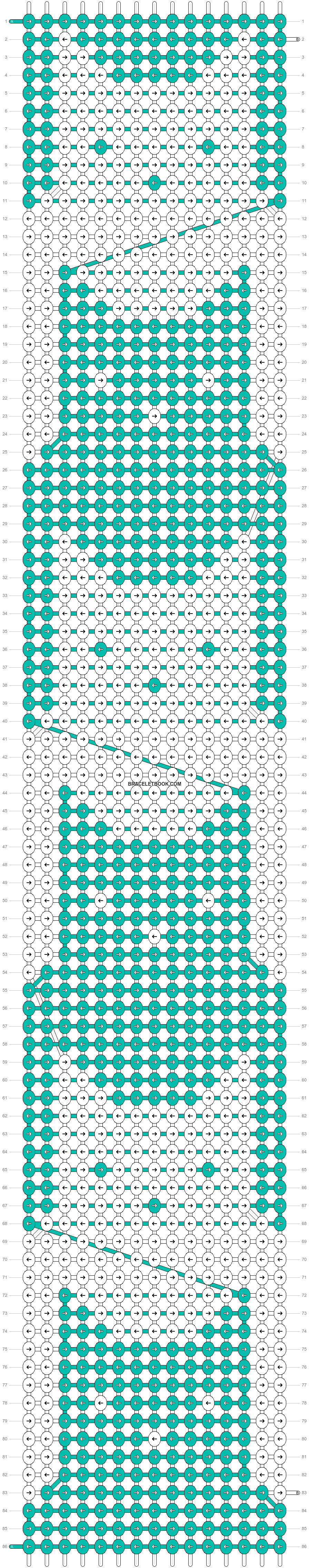 Alpha pattern #37354 variation #149645 pattern