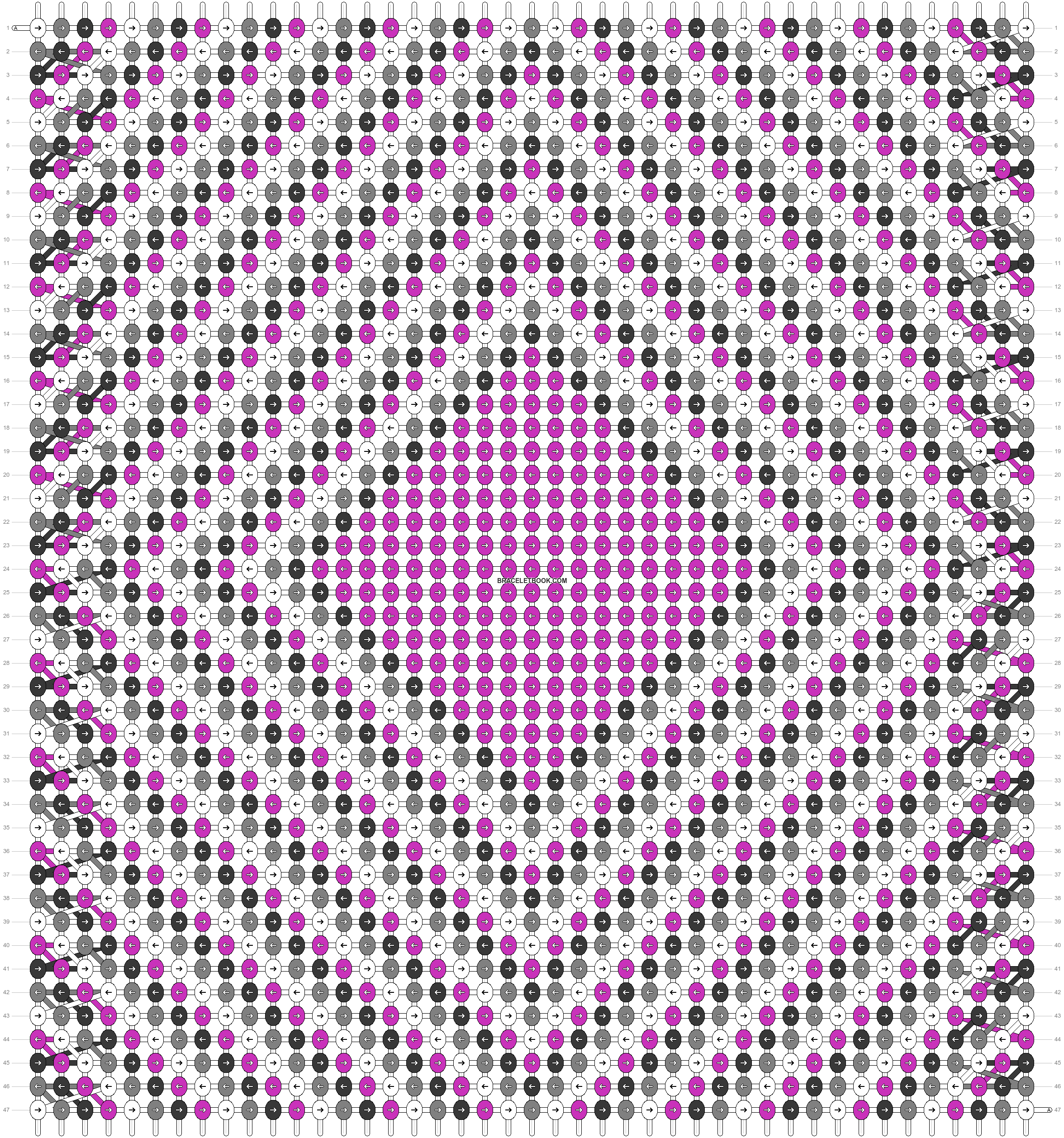 Alpha pattern #2306 variation #149880 pattern