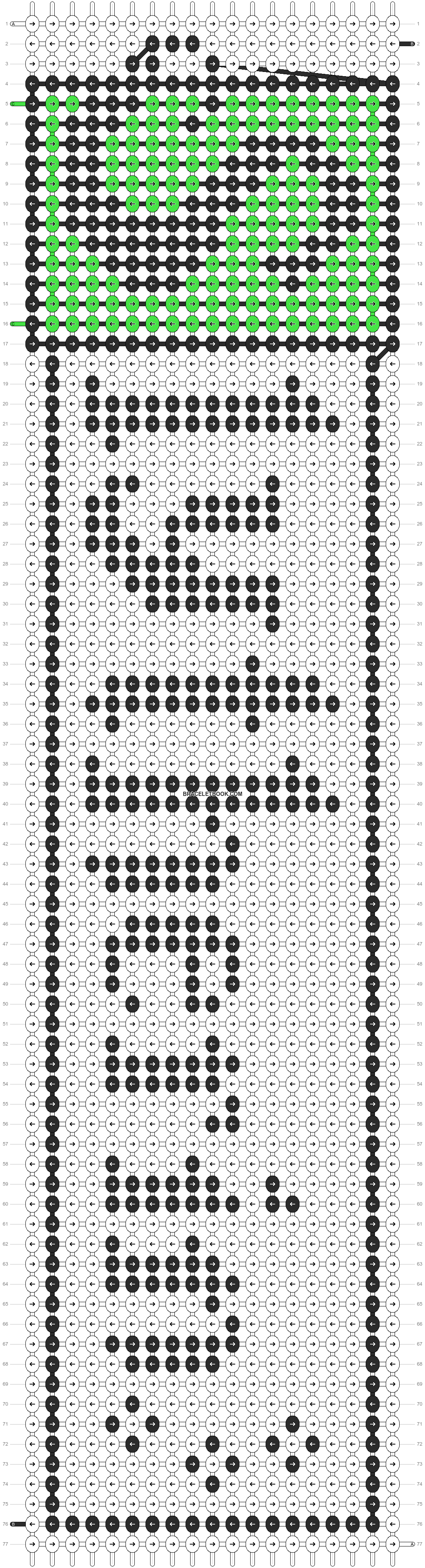Alpha pattern #10850 variation #149885 pattern
