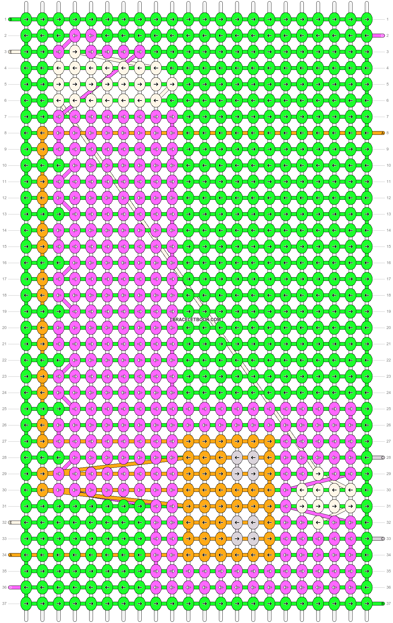 Alpha pattern #66662 variation #150009 pattern