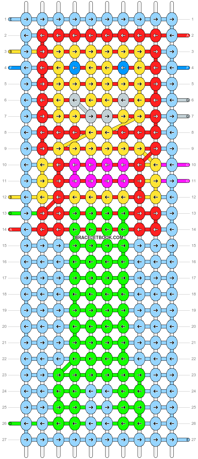 Alpha pattern #62045 variation #150010 pattern