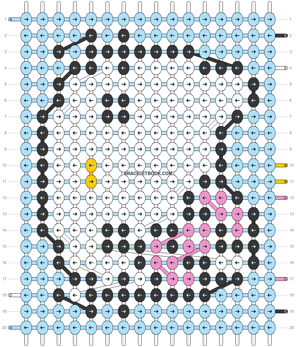 Alpha pattern #965 variation #150300 pattern