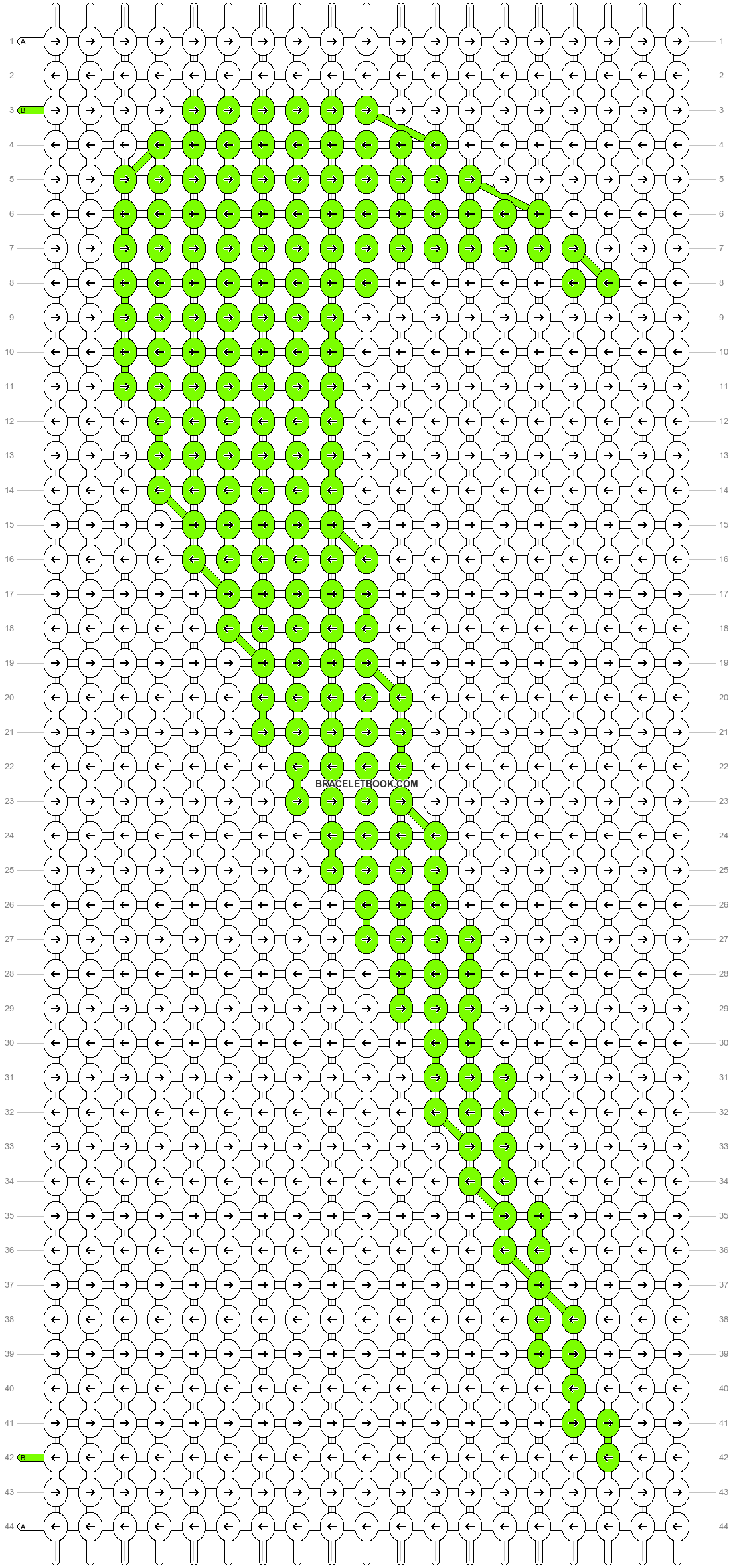 Alpha pattern #76403 variation #150375 pattern