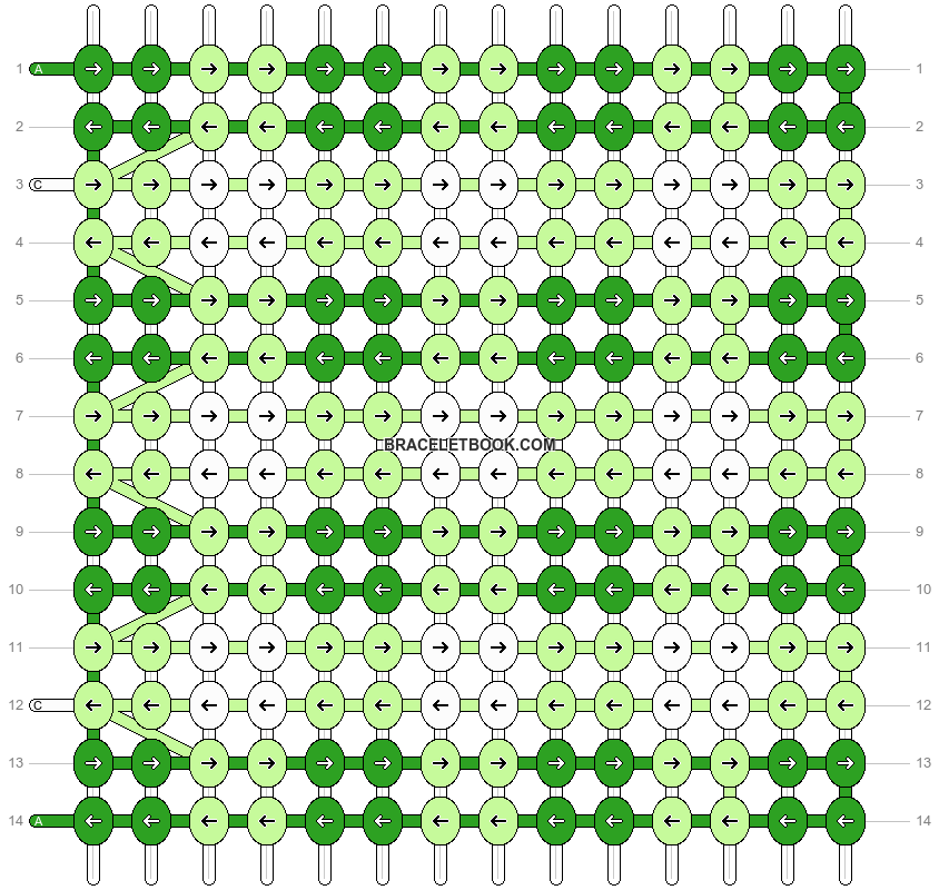 Alpha pattern #11574 variation #151126 pattern