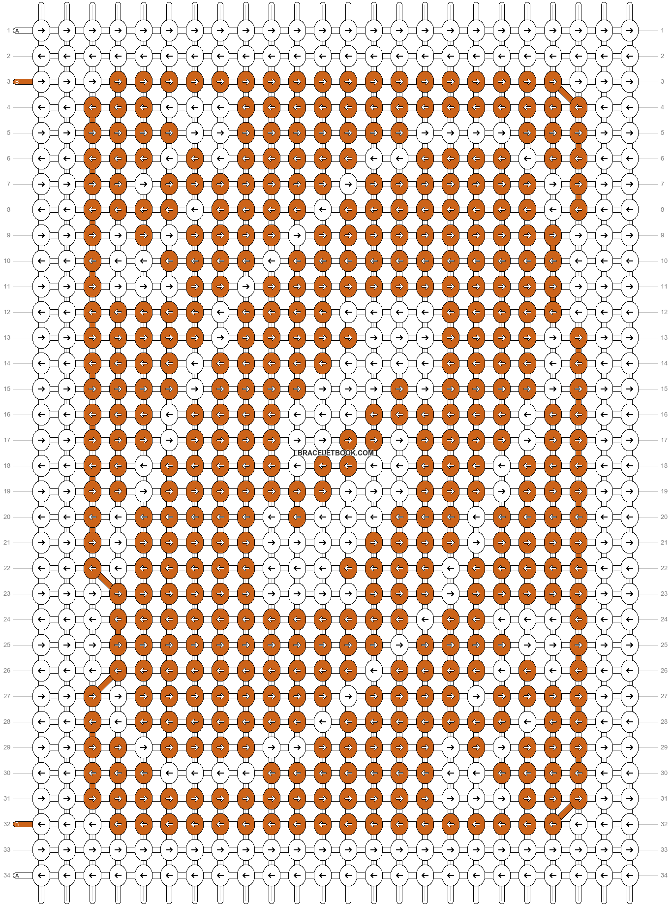 Alpha pattern #29409 variation #151505 pattern