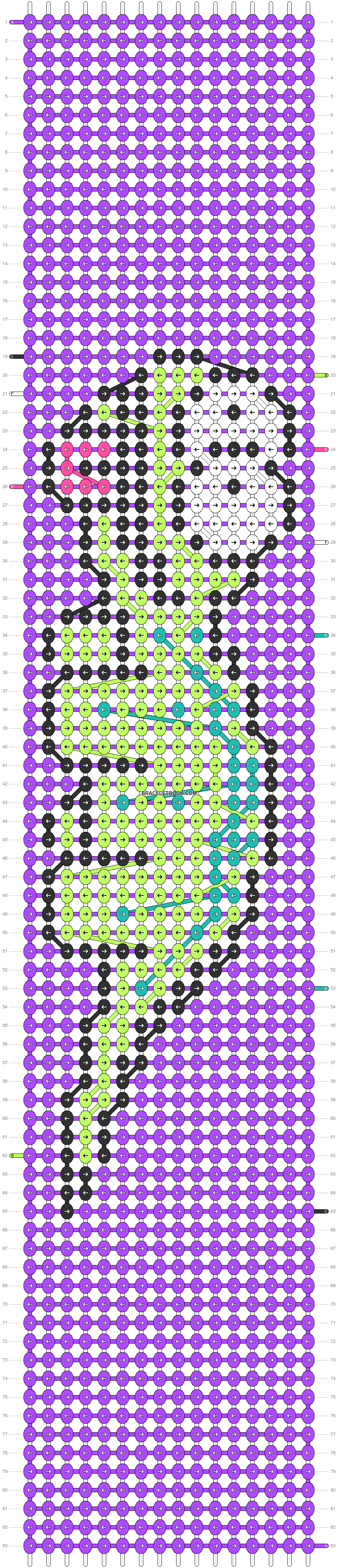 Alpha pattern #80890 variation #152442 pattern