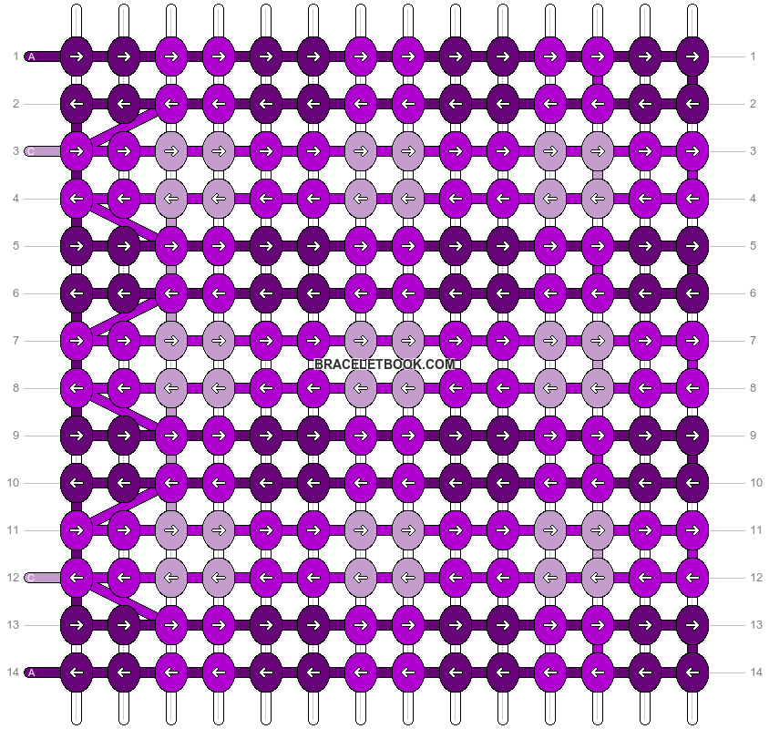 Alpha pattern #11574 variation #152700 pattern