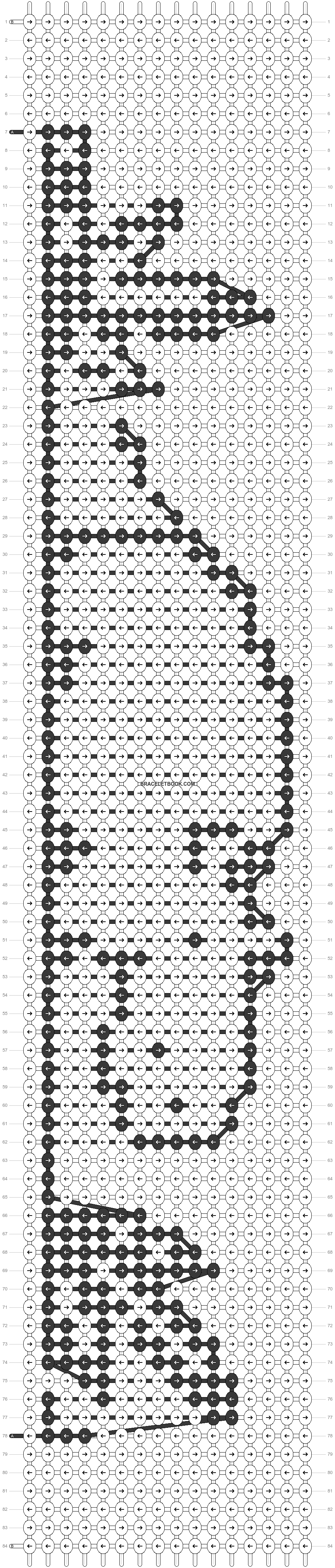Alpha pattern #84630 variation #153155 pattern