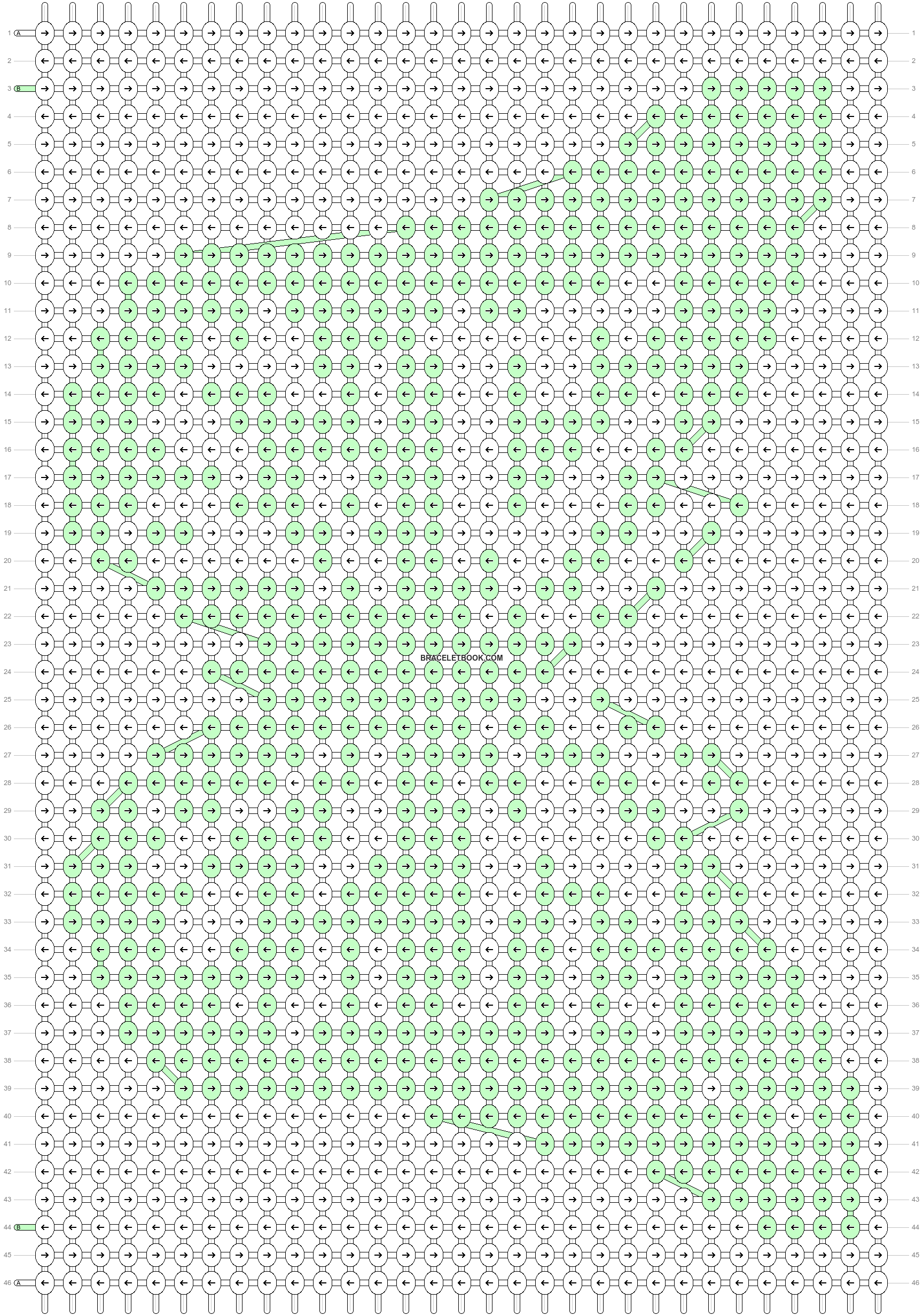 Alpha pattern #51210 variation #154382 pattern