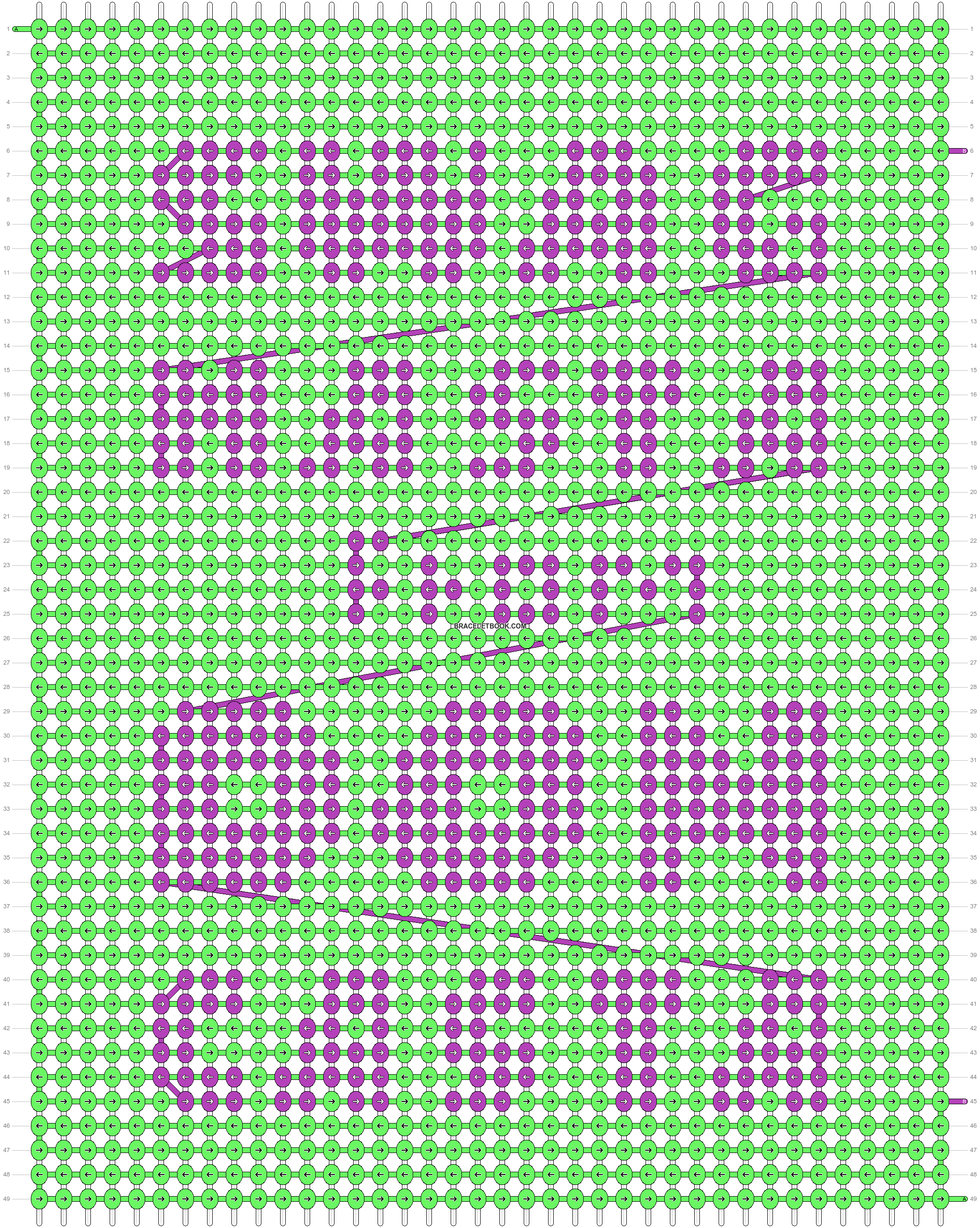 Alpha pattern #5381 variation #154469 pattern