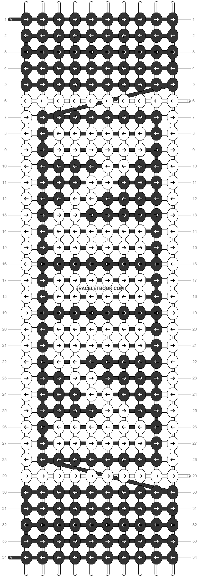 Alpha pattern #9297 variation #154555 pattern