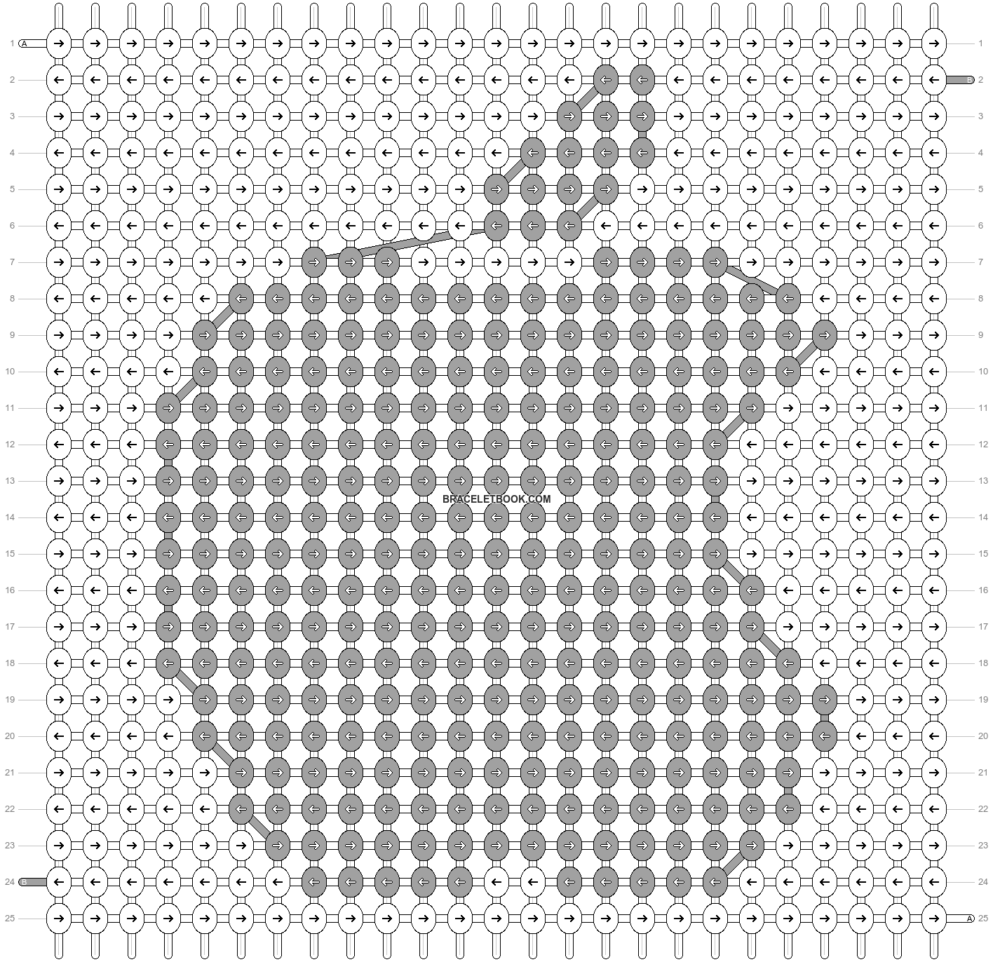 Alpha pattern #524 variation #156697 pattern