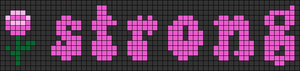 Alpha pattern #84897 variation #157157