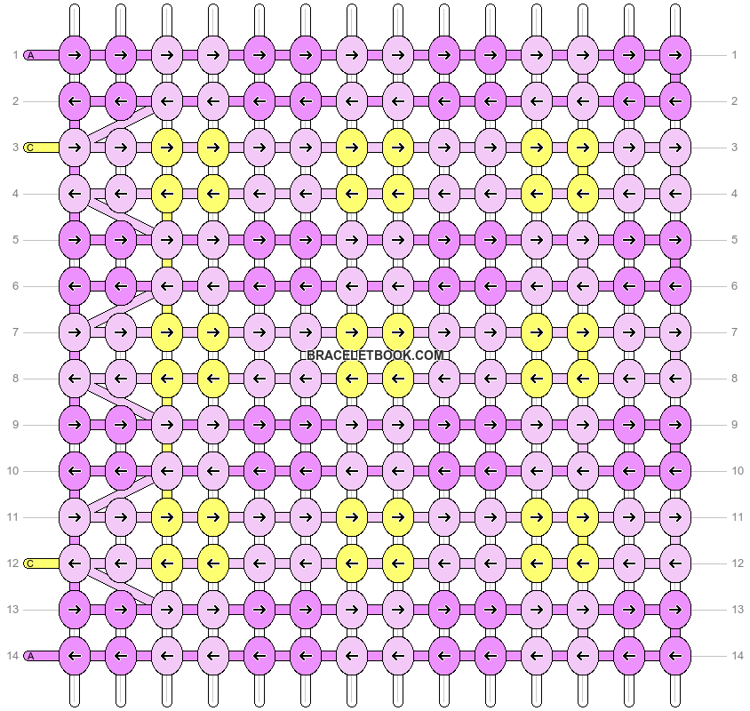 Alpha pattern #11574 variation #157447 pattern