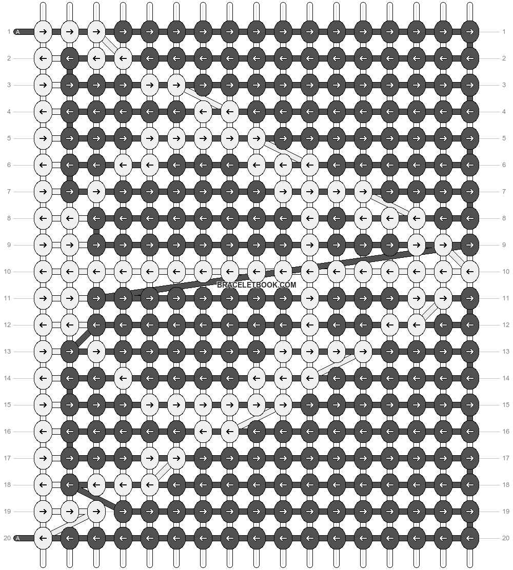 Alpha pattern #13143 variation #157601 pattern