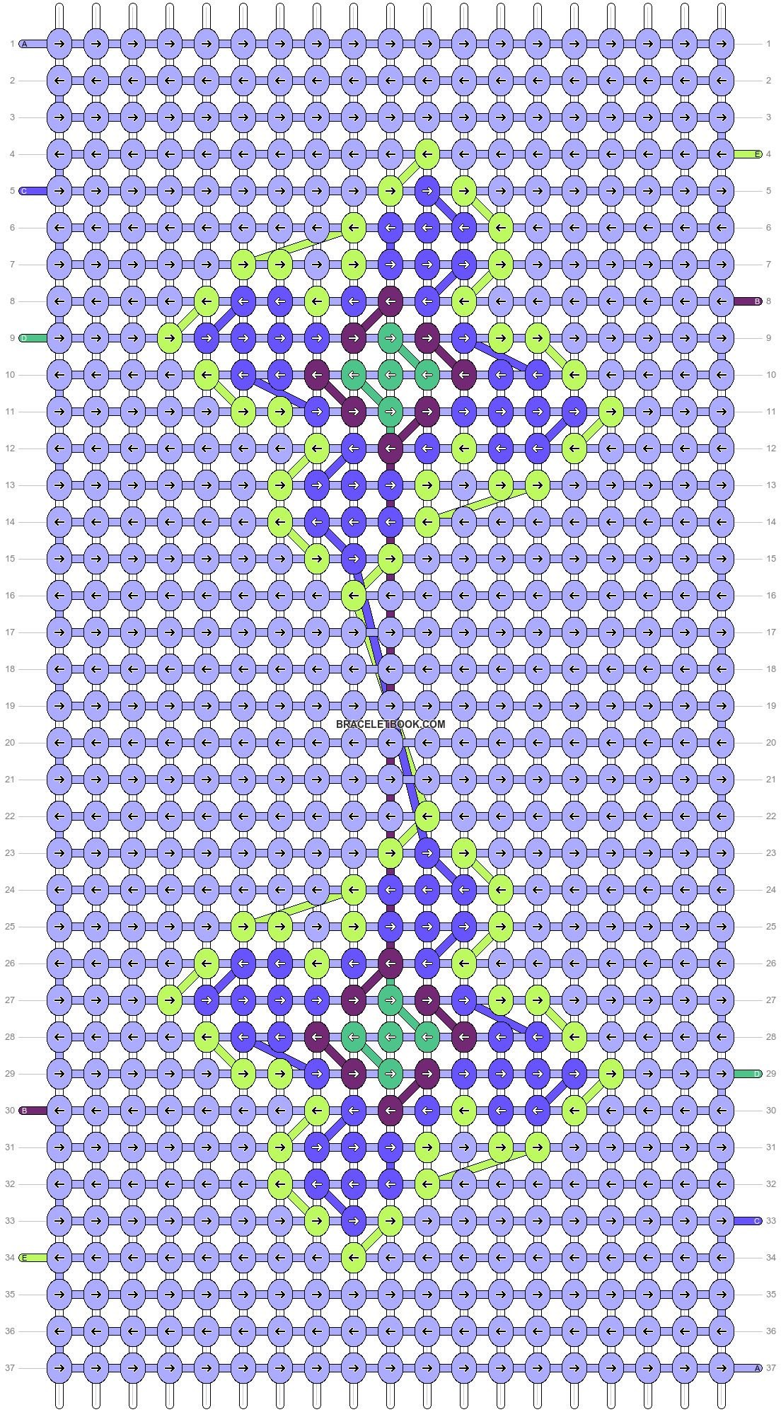 Alpha pattern #87460 variation #157948 pattern