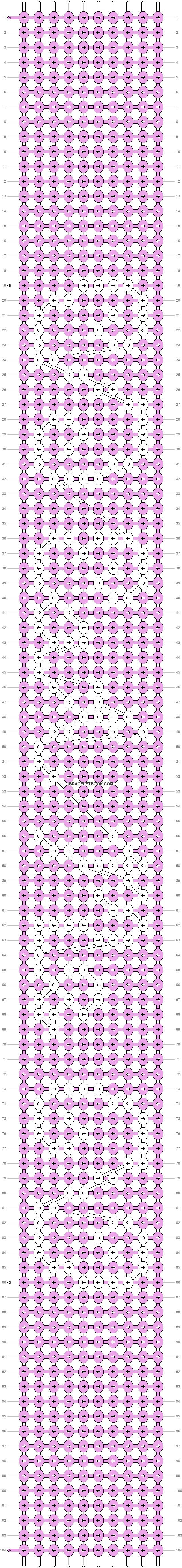 Alpha pattern #1505 variation #158021 pattern