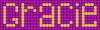 Alpha pattern #3766 variation #159162