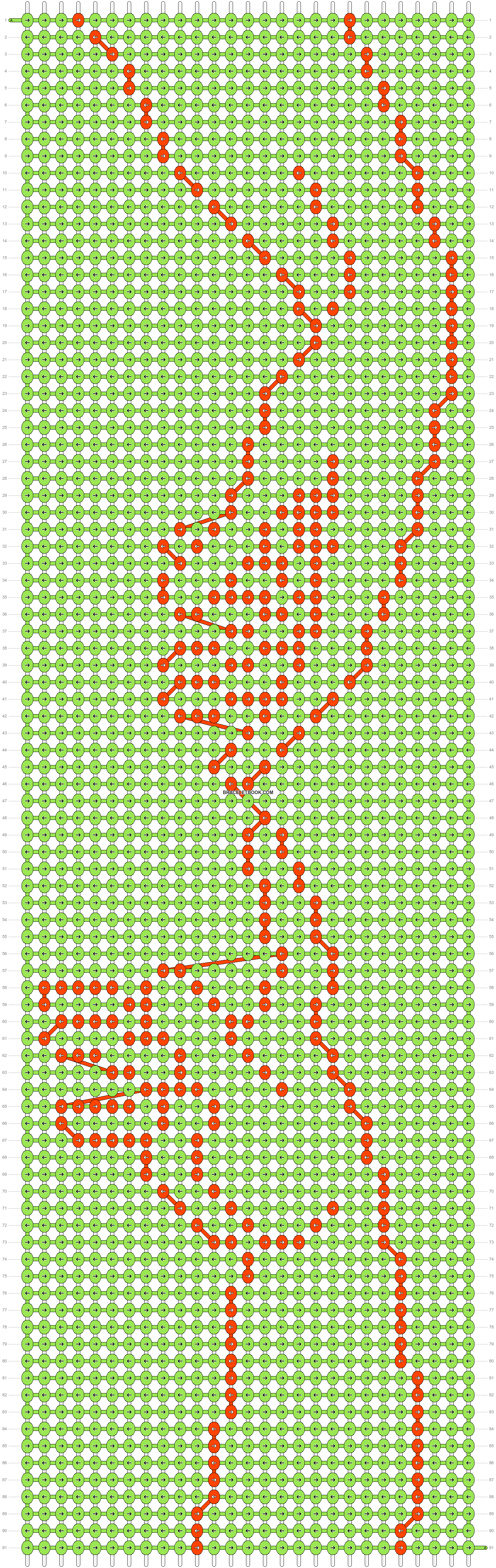 Alpha pattern #47248 variation #163165 pattern