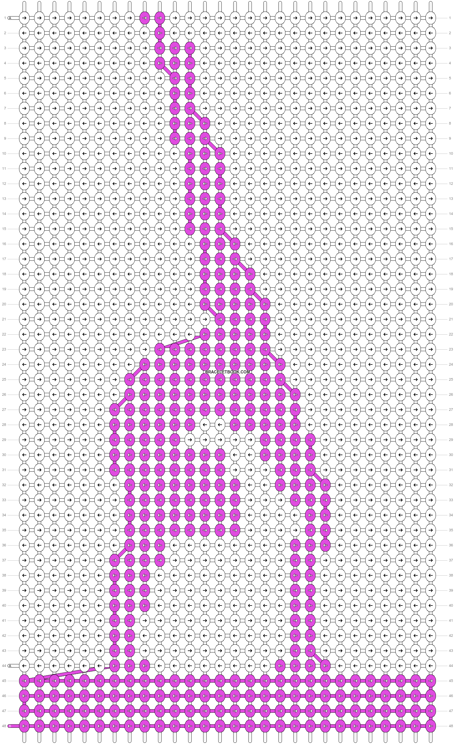 Alpha pattern #77601 variation #163267 pattern