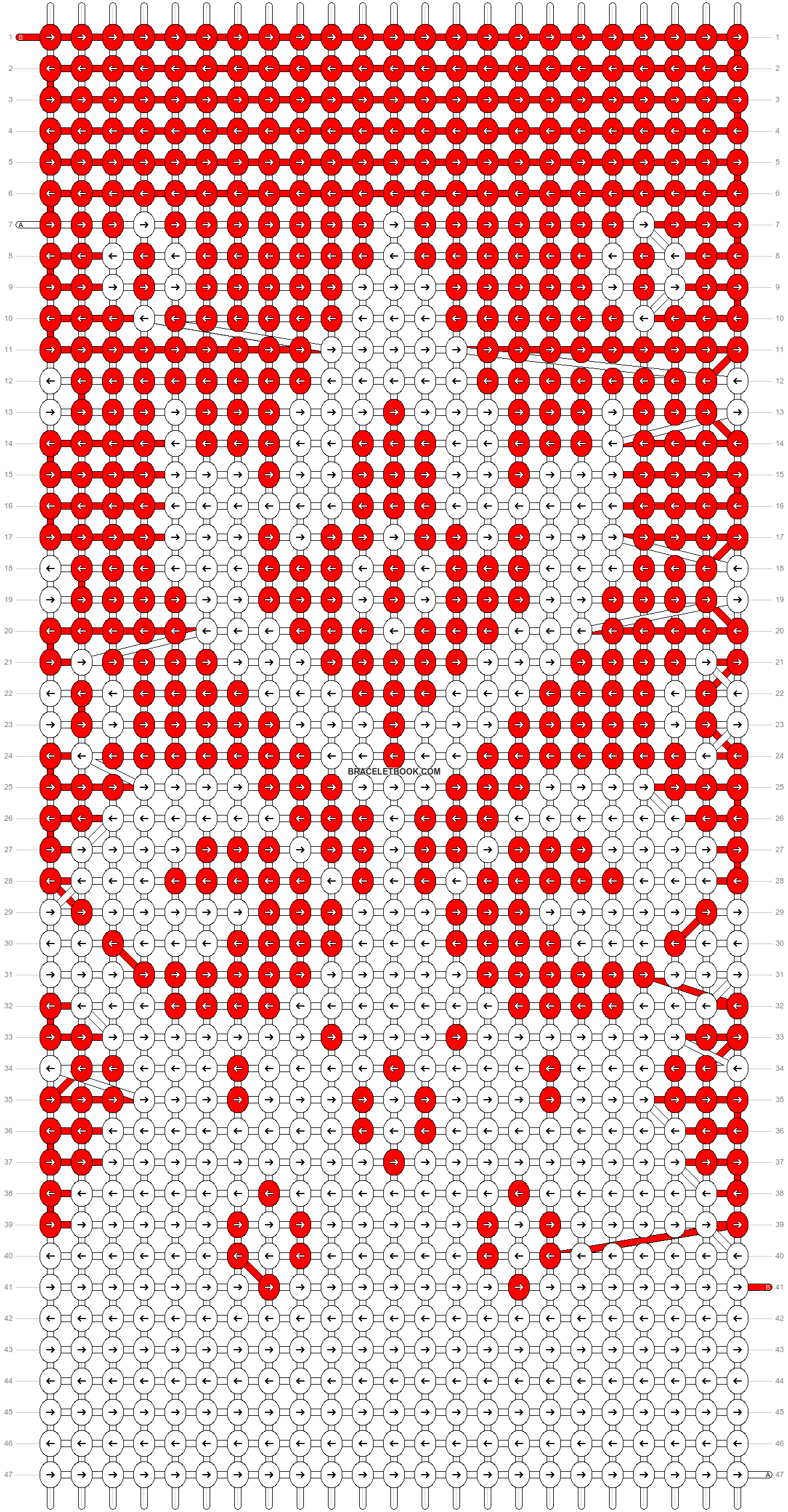 Alpha pattern #90413 variation #164371 pattern