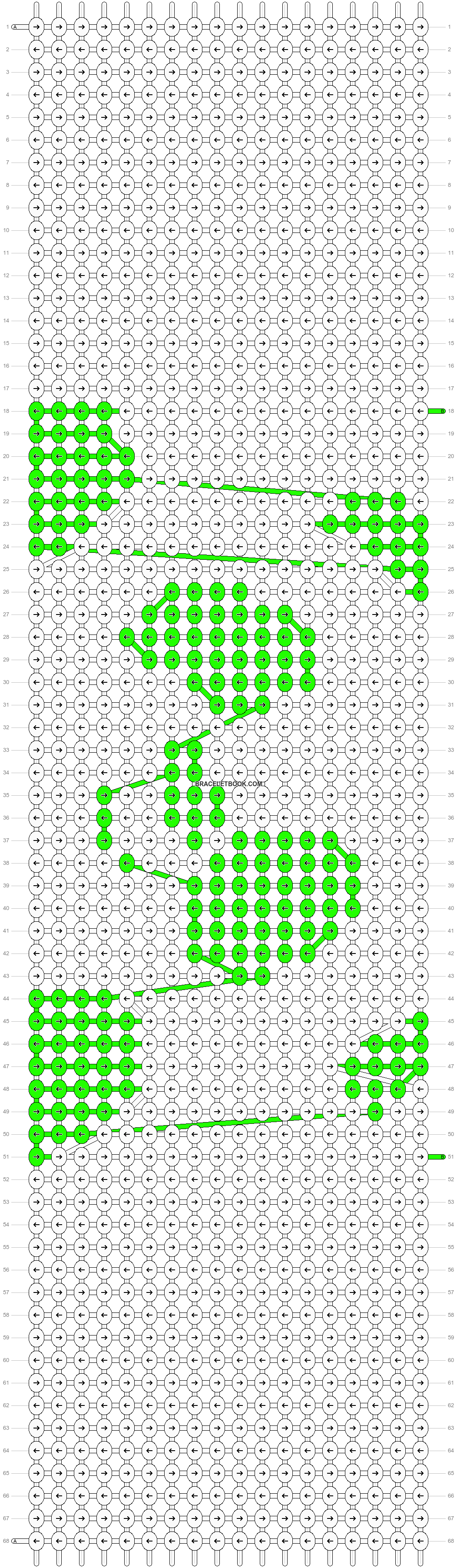 Alpha pattern #90728 variation #164404 pattern