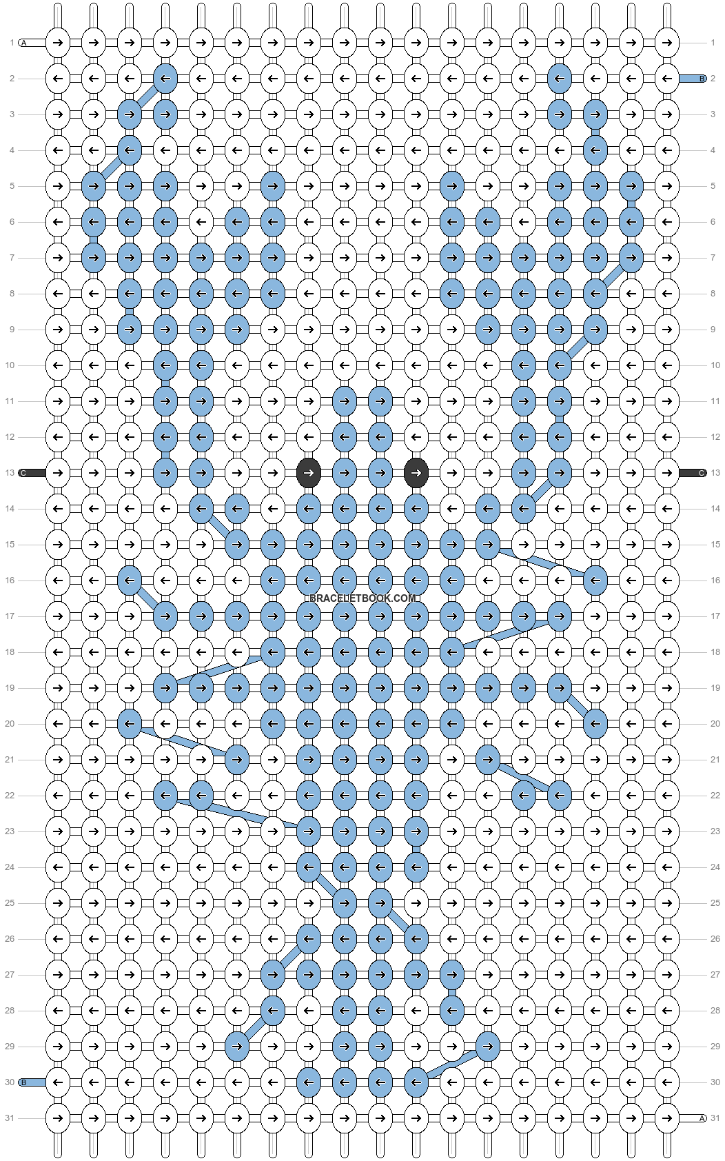 Alpha pattern #70456 variation #165610 pattern