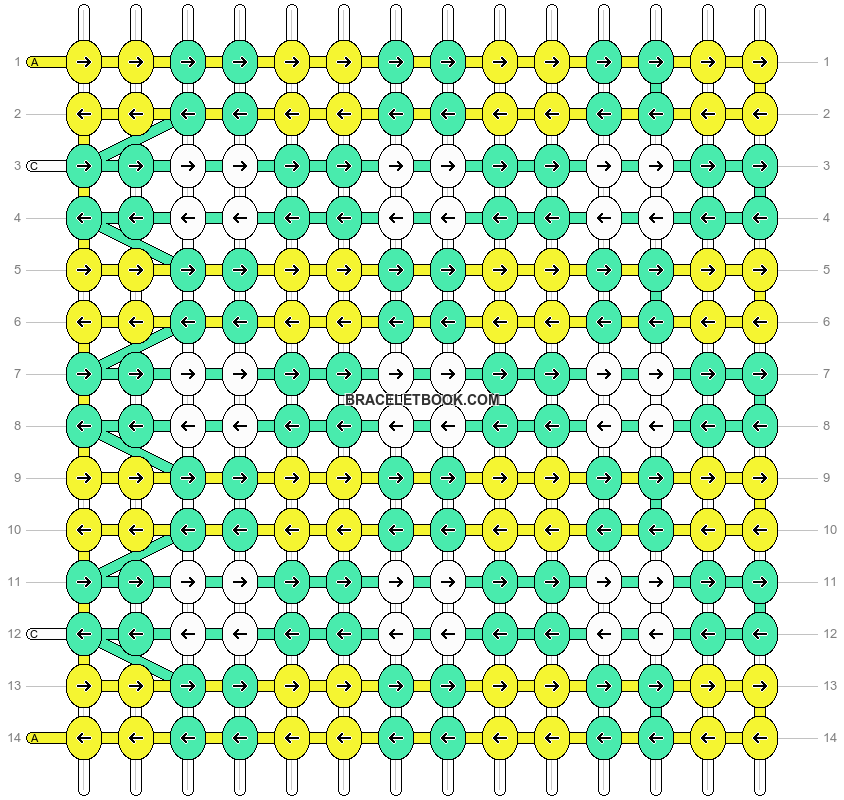 Alpha pattern #11574 variation #165977 pattern